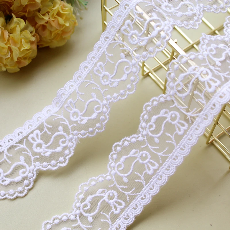 Rabbit Cotton Mesh Lace Ribbon Dress Decoration DIY Garment Material Needlework Sewing Accessories 19 Yards(38Y) 4.6cm 520
Rabbit Cotton Mesh Lace Ribbon Dress Decoration DIY Garment Material Needlework Sewing Accessories 19 Yards(38Y) 4.6cm 520