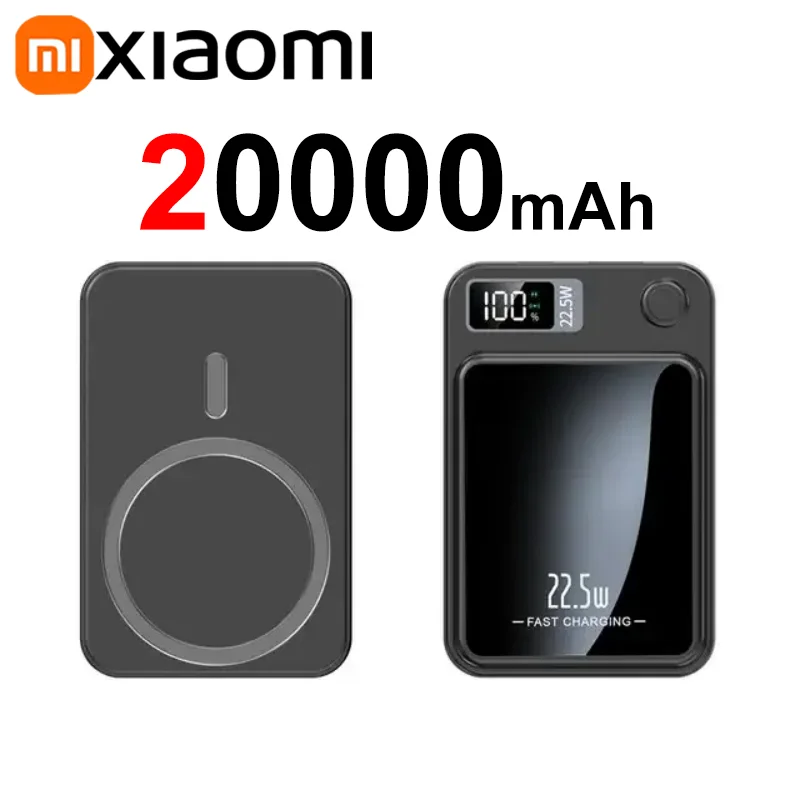 Xiaomi Mijia Магнитный Беспроводной 30000 мАч Power Bank Быстрое зарядное устройство для Magsafe Портативный вспомогательный аккумулятор для Iphone Huawei
Xiaomi Mijia Магнитный Беспроводной 30000 мАч Power Bank Быстрое зарядное устройство для Magsafe Портативный вспомогательный аккумулятор для Iphone Huawei