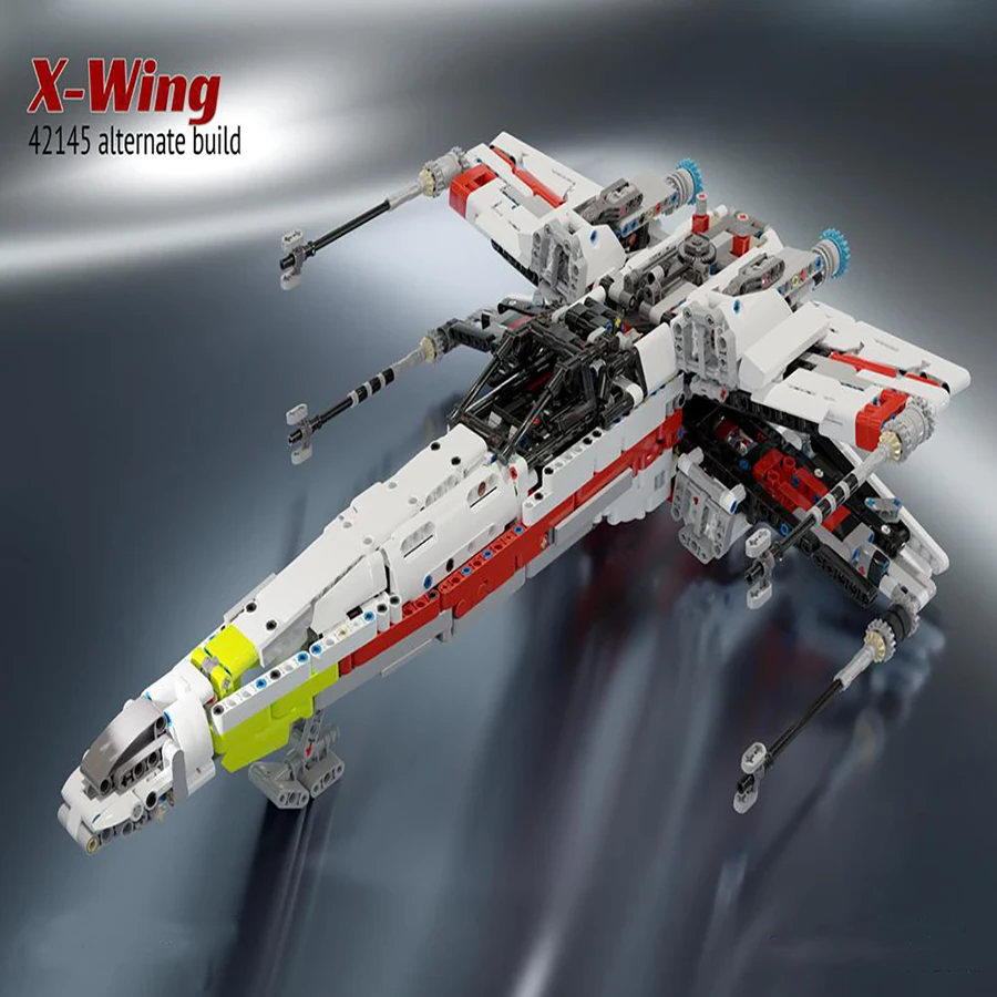 Star Plan MOC-149313X-Wing 42145-Starfighter (alternate Model) Building Block Set Assembly Model Puzzle Collection Bricks Toys
Star Plan MOC-149313X-Wing 42145-Starfighter (alternate Model) Building Block Set Assembly Model Puzzle Collection Bricks Toys