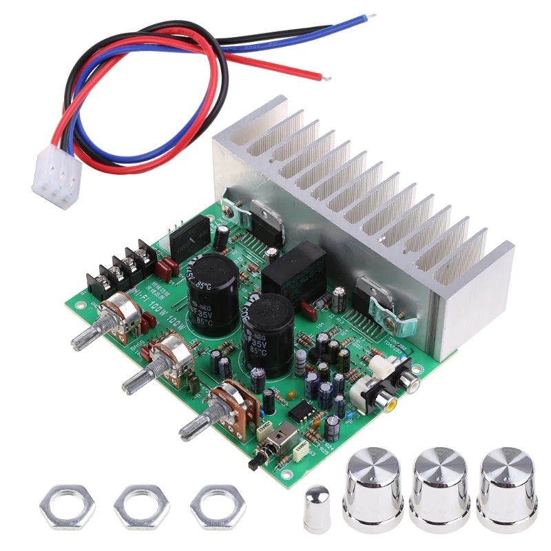 TDA7294 Adjustable Amplifier Board with Tone Control Tone Controller 2.0 Channel H8WD
TDA7294 Adjustable Amplifier Board with Tone Control Tone Controller 2.0 Channel H8WD
