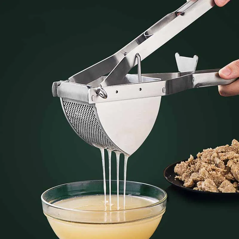 420 Ручной пресс для картофеля из нержавеющей стали, мастер тыквы, выжималка для фруктов, детское питание, добавка, инструмент, кухонные гадже...
420 Ручной пресс для картофеля из нержавеющей стали, мастер тыквы, выжималка для фруктов, детское питание, добавка, инструмент, кухонные гадже...