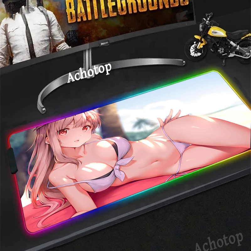 RGB Gaming Mouse Pad RGB Anime Sexy Girl Computer Mouse Pad Large Gaming Mousepad Mouse Pads Otaku PC Gamer 900x400 Desk Mat Pad
RGB Gaming Mouse Pad RGB Anime Sexy Girl Computer Mouse Pad Large Gaming Mousepad Mouse Pads Otaku PC Gamer 900x400 Desk Mat Pad