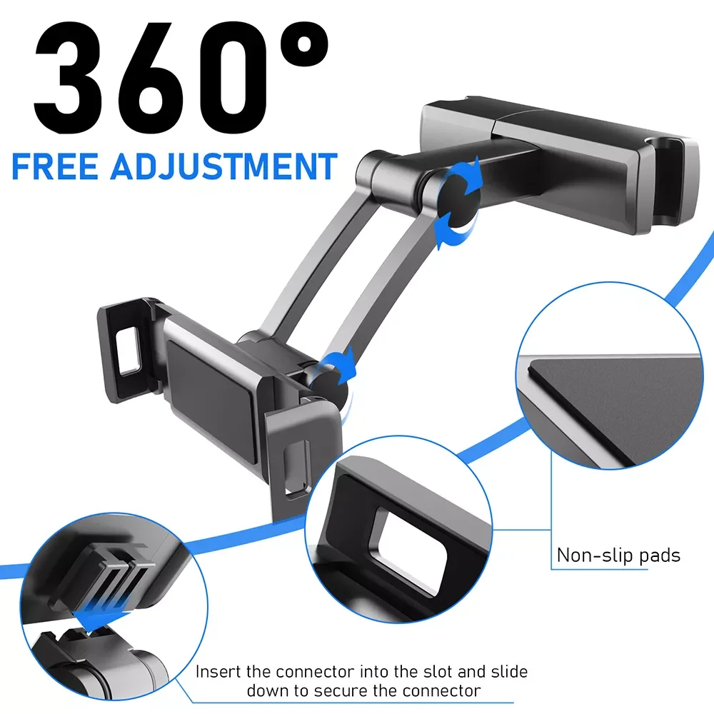 Universal Car Rear Pillow Holder Stand for Ipad 7.87inch Tablet 360 Rotation Bracket Back Seat Car Mount Handrest Soporte Tablet
Universal Car Rear Pillow Holder Stand for Ipad 7.87inch Tablet 360 Rotation Bracket Back Seat Car Mount Handrest Soporte Tablet