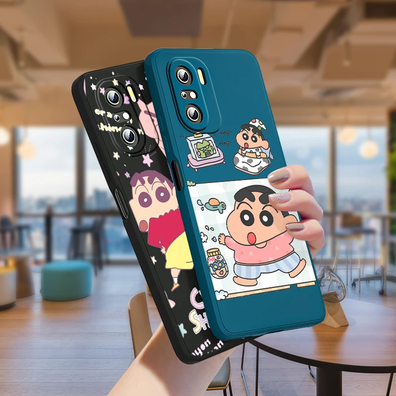Crayon Shin-chan Cartoon For Xiaomi Redmi Note 11 10S 10 9S 9T 9 8T 8 Pro Plus 7 6 5 4G 5G Liquid Silicone Rope Phone Case
Crayon Shin-chan Cartoon For Xiaomi Redmi Note 11 10S 10 9S 9T 9 8T 8 Pro Plus 7 6 5 4G 5G Liquid Silicone Rope Phone Case