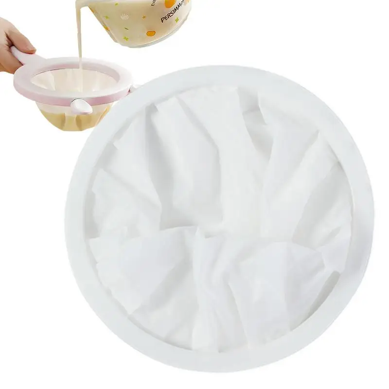 Ultra Fine Mesh Strainer Ultra Fine Nylon Mesh Sieve Comfortable To Grip Kitchen Strainer Tool For Soy Milk Rice Milk Juice Wine 
Ultra Fine Mesh Strainer Ultra Fine Nylon Mesh Sieve Comfortable To Grip Kitchen Strainer Tool For Soy Milk Rice Milk Juice Wine