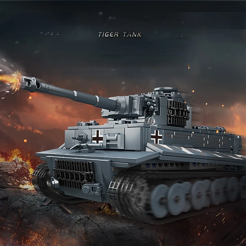 MOC Military Battlefield Combat VehicleTiger Tank RC Learning Education Building Blocks Tech Car Puzzle Stitching Boy Gag Toy
MOC Military Battlefield Combat VehicleTiger Tank RC Learning Education Building Blocks Tech Car Puzzle Stitching Boy Gag Toy