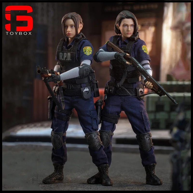 

2024 Q1 BROTOYS 1/12 LR006 RPD Police Officer Suit Clay Neil Double Team 6" Movable Action Figure Full Set For Collection