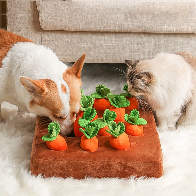 Dog Cat Toy Carrot Plush Pet Vegetable Chew Toy Sniff Pets Hide Food Toys To Improve Eating Habits Durable Chew Dogs Accessories
Dog Cat Toy Carrot Plush Pet Vegetable Chew Toy Sniff Pets Hide Food Toys To Improve Eating Habits Durable Chew Dogs Accessories