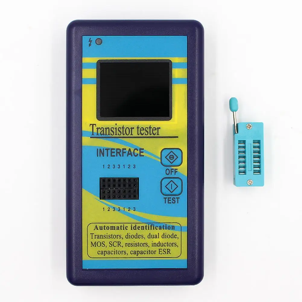 M328 Multi-purpose Transistor Tester Colorful Screen Graphic Display Portable Resistor Inductance Capacitance Meter Esr Meter
M328 Multi-purpose Transistor Tester Colorful Screen Graphic Display Portable Resistor Inductance Capacitance Meter Esr Meter
