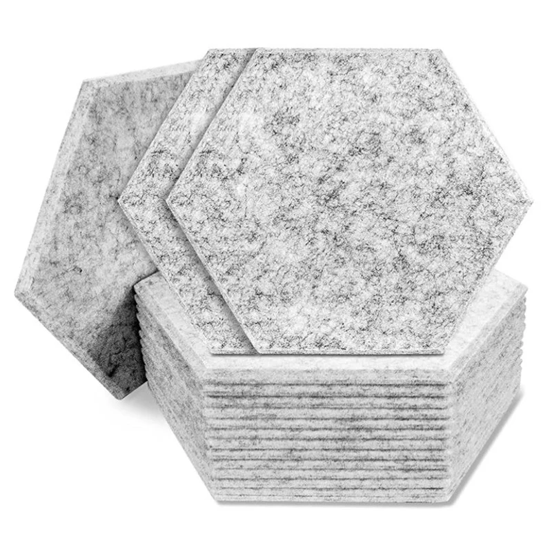 16Pcs Acoustic Panels,Hexagonal Beveled Edge Soundproof Wall Panel,Noise Reduce Panels,For Wall Decor&Acoustic Treatment
16Pcs Acoustic Panels,Hexagonal Beveled Edge Soundproof Wall Panel,Noise Reduce Panels,For Wall Decor&Acoustic Treatment