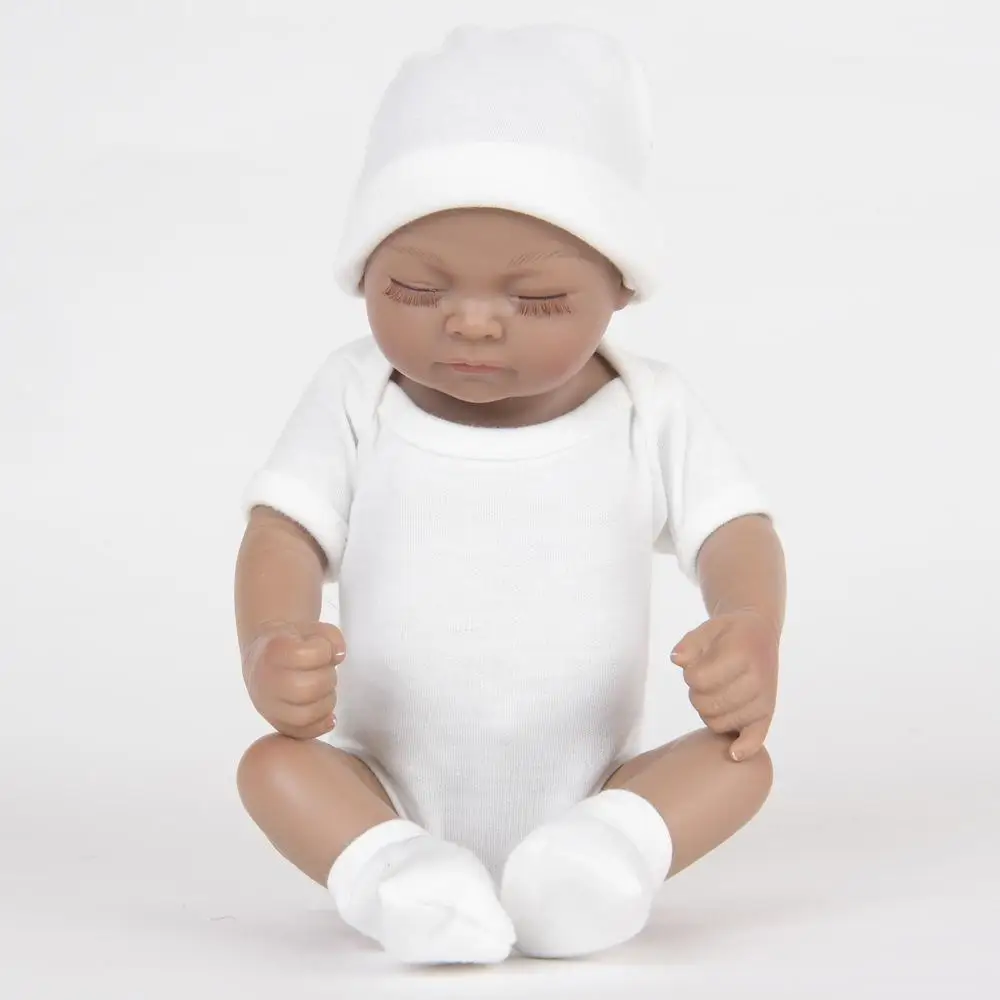 Lifelike Silicone Doll Baby Reborn 28 CM Realistic Sleep Babies Dolls With Lovely Clothes Kids Playmate
Lifelike Silicone Doll Baby Reborn 28 CM Realistic Sleep Babies Dolls With Lovely Clothes Kids Playmate