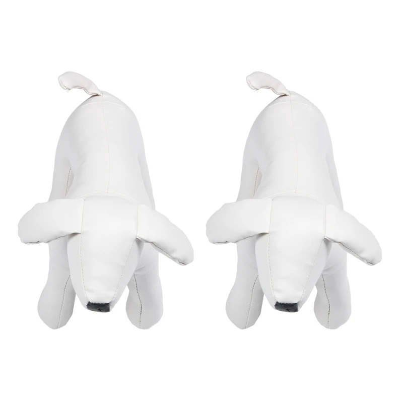 2X Leather Dog Mannequins Standing Position Dog Models Toys Pet Animal Shop Display Mannequin White M
2X Leather Dog Mannequins Standing Position Dog Models Toys Pet Animal Shop Display Mannequin White M