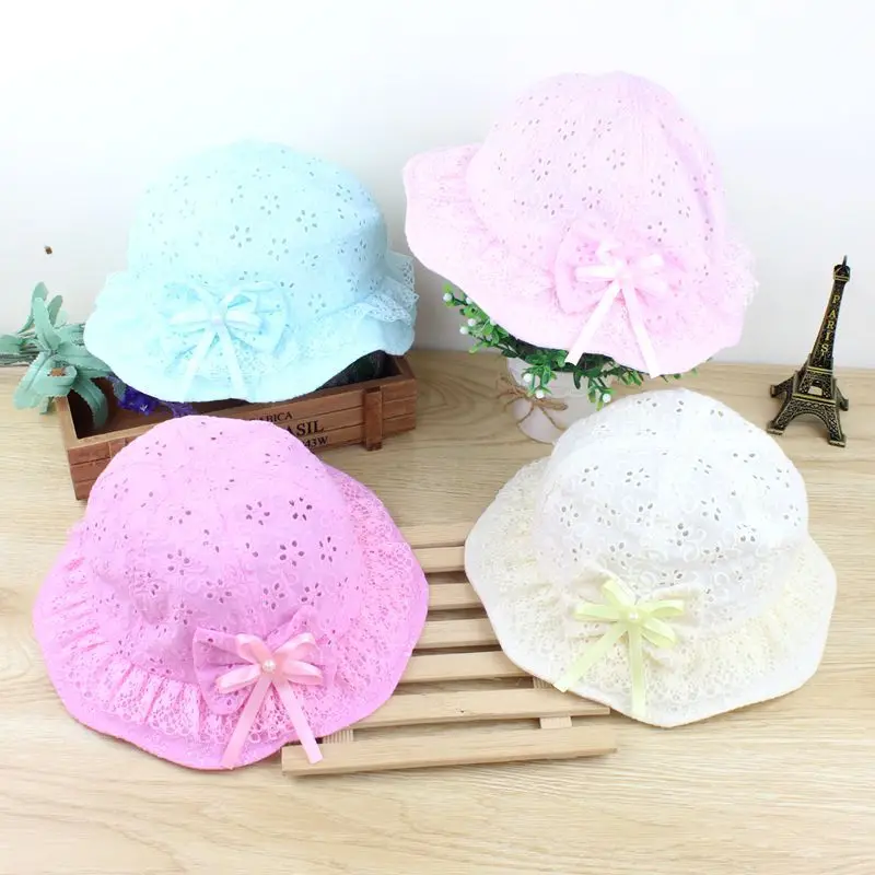 Cute Lace Breathable Baby Sun Hat Summer Bucket Cap Bow-knot Basin Cap Sweet Girls Hat Sunshade Toddler Caps Children Visor Hat
Cute Lace Breathable Baby Sun Hat Summer Bucket Cap Bow-knot Basin Cap Sweet Girls Hat Sunshade Toddler Caps Children Visor Hat