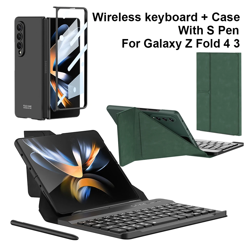 Чехол с беспроводной клавиатурой для Samsung Galaxy Z Fold 4 3 2, откидная кожаная Магнитная клавиатура из углеродного волокна для Huawei MateX2, чехол для телефона
Чехол с беспроводной клавиатурой для Samsung Galaxy Z Fold 4 3 2, откидная кожаная Магнитная клавиатура из углеродного волокна для Huawei MateX2, чехол для телефона