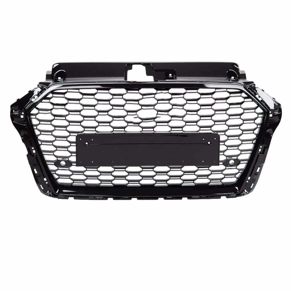 For RS3 Style Front Sport Hex Mesh Honeycomb Hood Grill Gloss Black for Audi A3/S3 8V 2017-2019 car accessories fast ship
For RS3 Style Front Sport Hex Mesh Honeycomb Hood Grill Gloss Black for Audi A3/S3 8V 2017-2019 car accessories fast ship
