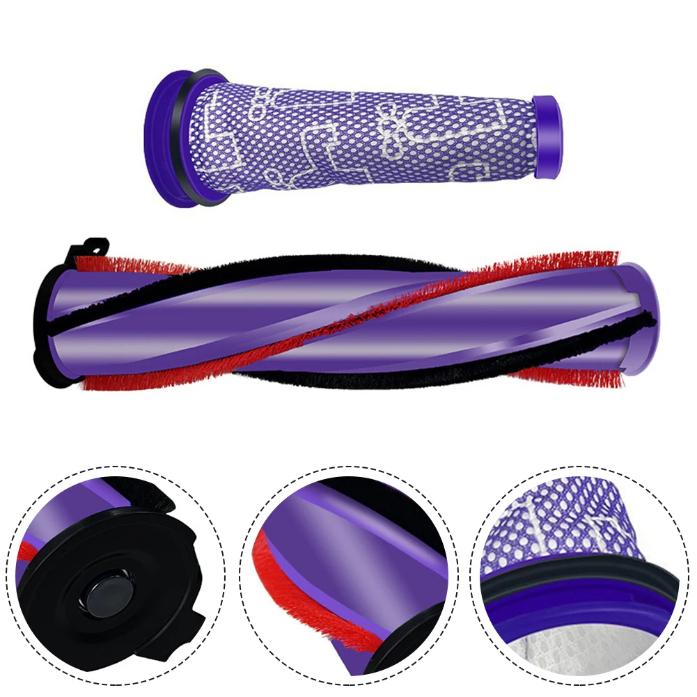 Pre Post Motor Filters & Brushroll Kit For Dyson DC50 DC50i Vacuum Cleaner Front Filter Brushroll Part Sweeper Accessories
Pre Post Motor Filters & Brushroll Kit For Dyson DC50 DC50i Vacuum Cleaner Front Filter Brushroll Part Sweeper Accessories