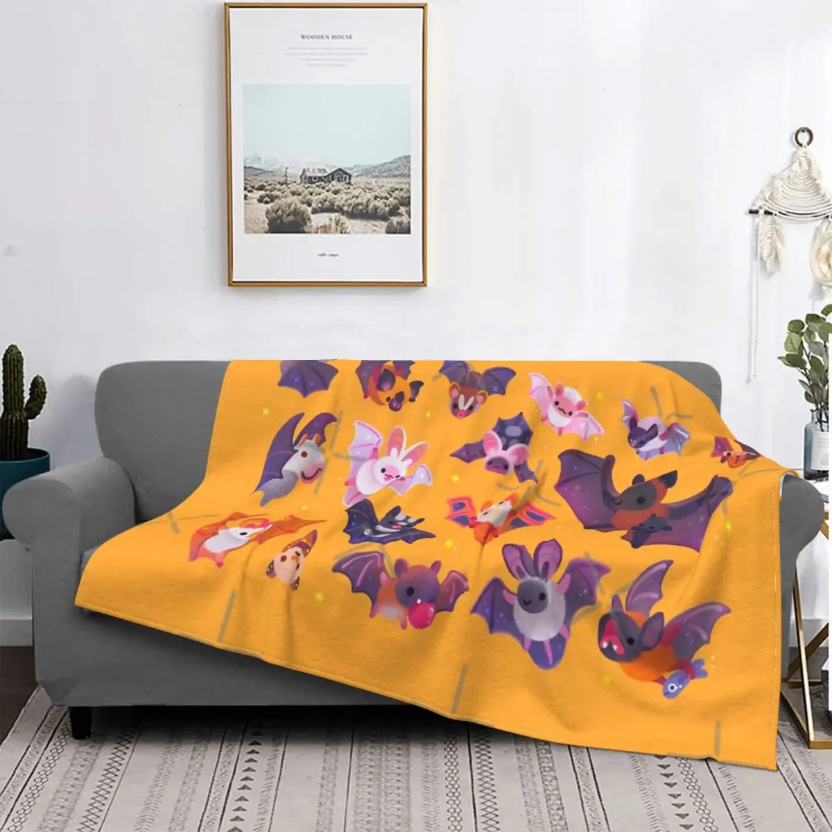 Manta de color amarillo murciélago para niños, a cuadros para cama colcha, funda para sofá, manta Doble
Manta de color amarillo murciélago para niños, a cuadros para cama colcha, funda para sofá, manta Doble