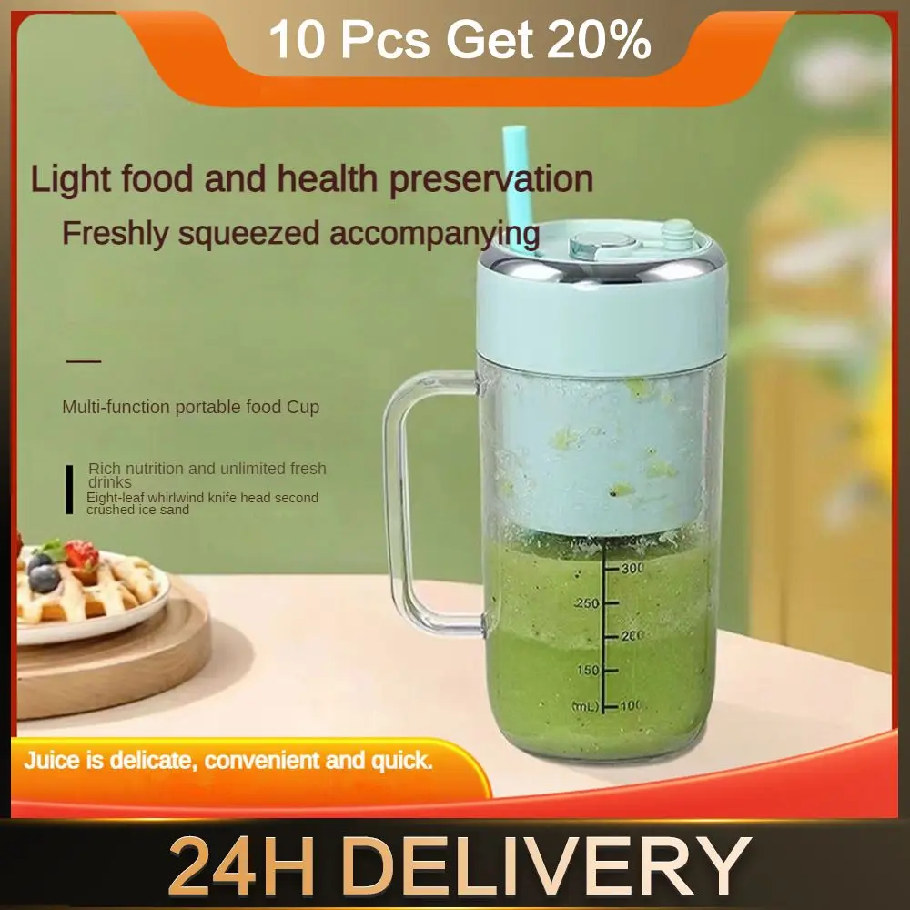 Соковыжималка пластиковая с Usb-зарядкой, Многофункциональный миксер, Ручной Кухонный комбайн, портативная мини-кнопка, подарок для студентов
Соковыжималка пластиковая с Usb-зарядкой, Многофункциональный миксер, Ручной Кухонный комбайн, портативная мини-кнопка, подарок для студентов