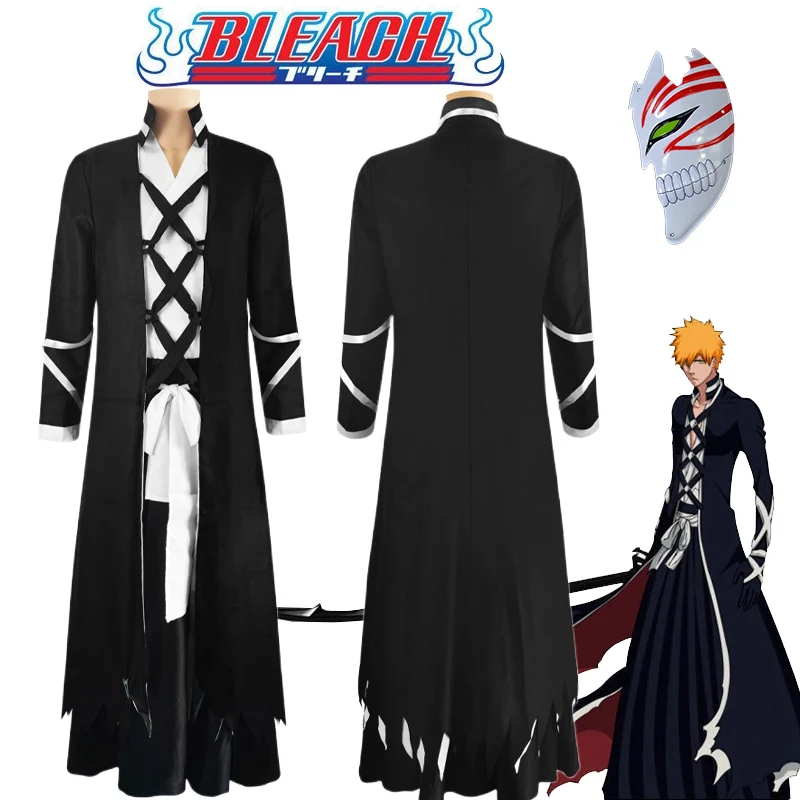 Костюм для косплея Kurosaki Ichigo из аниме отбеливатель, черное кимоно, Униформа, мужской костюм с блестящей одеждой из тысяч лет разряда крови
Костюм для косплея Kurosaki Ichigo из аниме отбеливатель, черное кимоно, Униформа, мужской костюм с блестящей одеждой из тысяч лет разряда крови