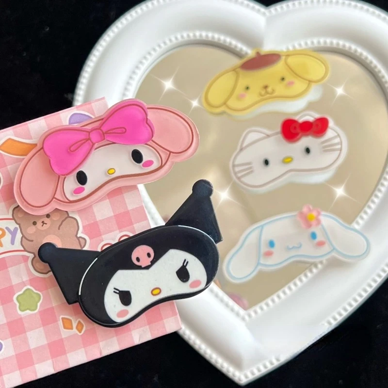 Sanrio kawaii anime cartoon peripheral new fashion arc hairpin cute cinnamon roll Kulomi duckbill clip hair accessorie wholesale
Sanrio kawaii anime cartoon peripheral new fashion arc hairpin cute cinnamon roll Kulomi duckbill clip hair accessorie wholesale