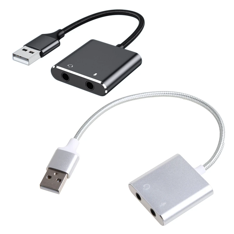 USB Adapter External Stereo Sound Card 3.5mm Headphone Microphone Jack for Windows PC Laptop Desktop Dropship
USB Adapter External Stereo Sound Card 3.5mm Headphone Microphone Jack for Windows PC Laptop Desktop Dropship