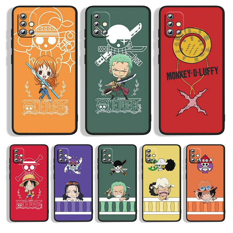 

D-Luffy Ones Pieces Anime For Samsung Galaxy A10 A10E A10S A20 A30 A20S E A2 A40 A50 A30S A50S A60 A70S A70 A80 A90 Black