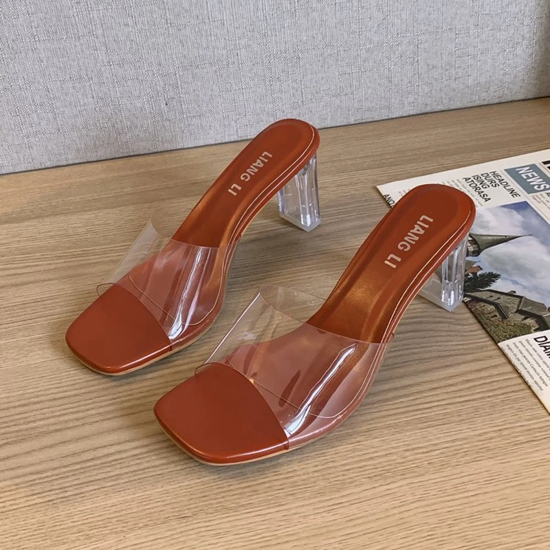 NSWWYDZZ Women'S Crystal Transparent High Heel Slippers Female Summer Fashion 2022 Trend Shining Casual Party Luxury Shoes 35-39
NSWWYDZZ Women'S Crystal Transparent High Heel Slippers Female Summer Fashion 2022 Trend Shining Casual Party Luxury Shoes 35-39
