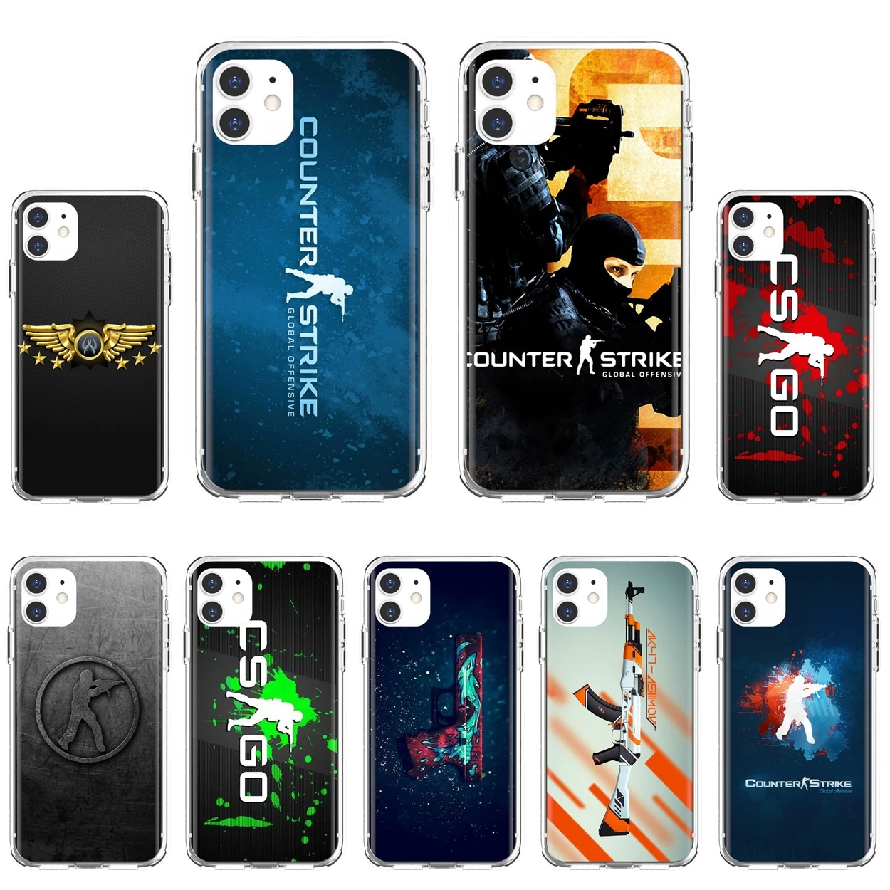 Silicone Cover Bag counter-strike-CS-GO-guns For iPod Touch iPhone 10 11 12 Pro 4S 5S SE 5C 6 6S 7 8 X XR XS Plus Max 2020
Silicone Cover Bag counter-strike-CS-GO-guns For iPod Touch iPhone 10 11 12 Pro 4S 5S SE 5C 6 6S 7 8 X XR XS Plus Max 2020