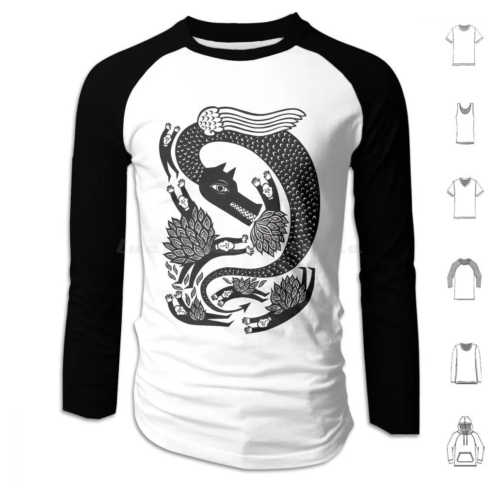 And The Dragon Hoodies Long Sleeve Comic Cartoon Humor Humour Funny Strange Surreal Pop Art Different Graphic Black And
And The Dragon Hoodies Long Sleeve Comic Cartoon Humor Humour Funny Strange Surreal Pop Art Different Graphic Black And