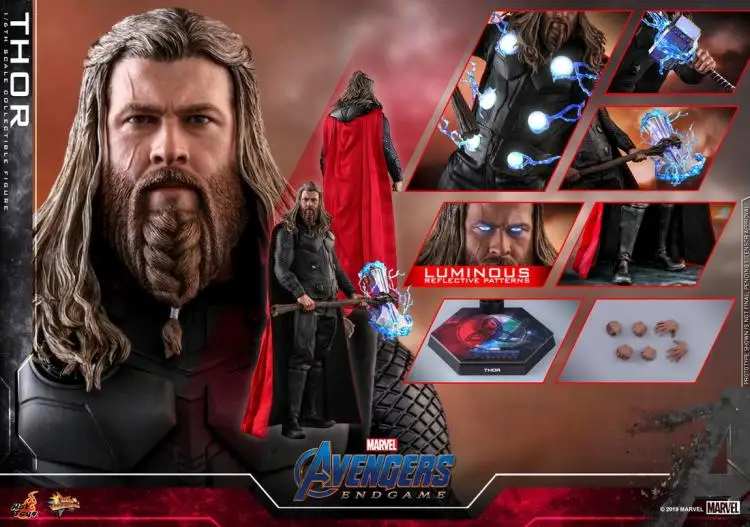 In Stock Original Hot Toys Marvel Avengers: Endgame AVG4 Thor Odinson 8.0 1/6 Anime Action Figure Collection Model Toys
In Stock Original Hot Toys Marvel Avengers: Endgame AVG4 Thor Odinson 8.0 1/6 Anime Action Figure Collection Model Toys