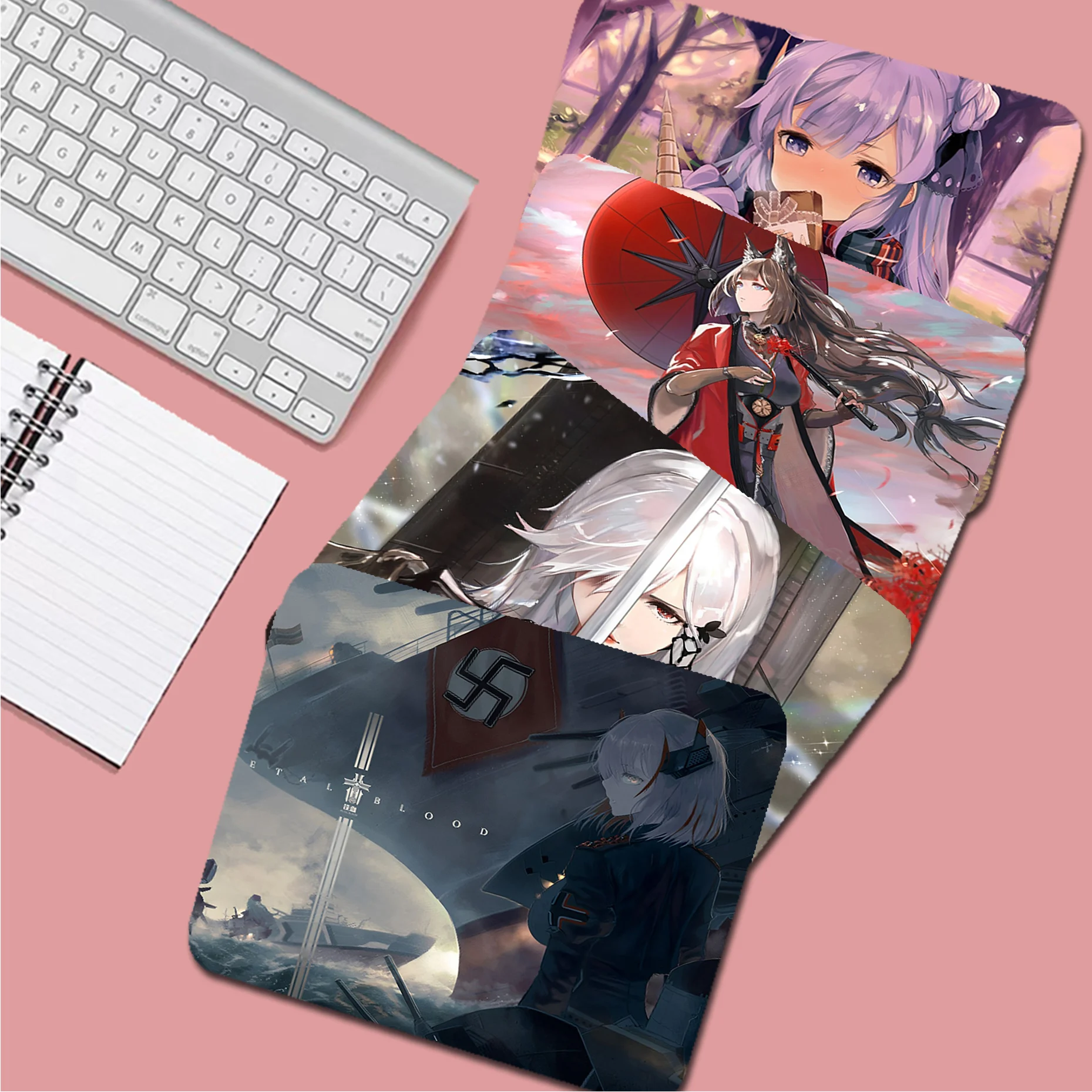 Azur Lane Mousepad Non-slip Lockedge Cartoon Anime Gaming Mouse Pad Keyboard Mouse Mats Smooth Company for PC Gamer Mousemat
Azur Lane Mousepad Non-slip Lockedge Cartoon Anime Gaming Mouse Pad Keyboard Mouse Mats Smooth Company for PC Gamer Mousemat
