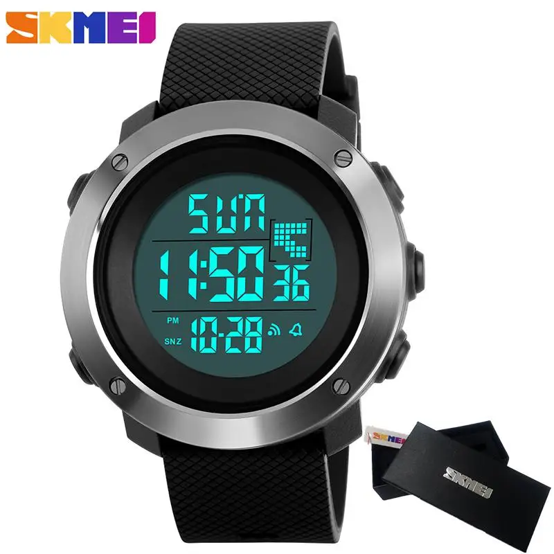 Skmei Fashion Women Sports Watches Men's Digital LED Electronic Clock Man Military Waterproof Watch Men Relogio Masculino
Skmei Fashion Women Sports Watches Men's Digital LED Electronic Clock Man Military Waterproof Watch Men Relogio Masculino