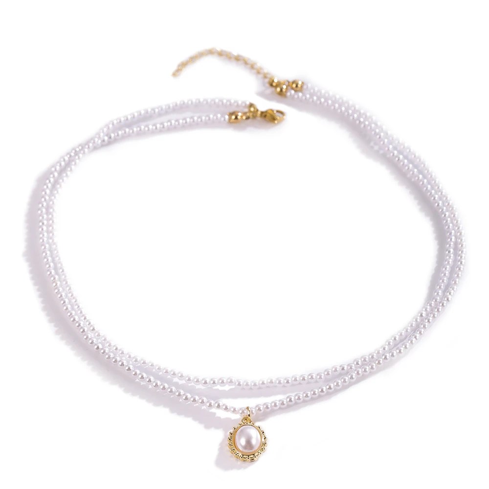 Coconal Retro Vintage Women Korea Style Round Water Drop Pearl Bead Choker Chain Necklace For Fashion Korean Party Gift Jewelry
Coconal Retro Vintage Women Korea Style Round Water Drop Pearl Bead Choker Chain Necklace For Fashion Korean Party Gift Jewelry