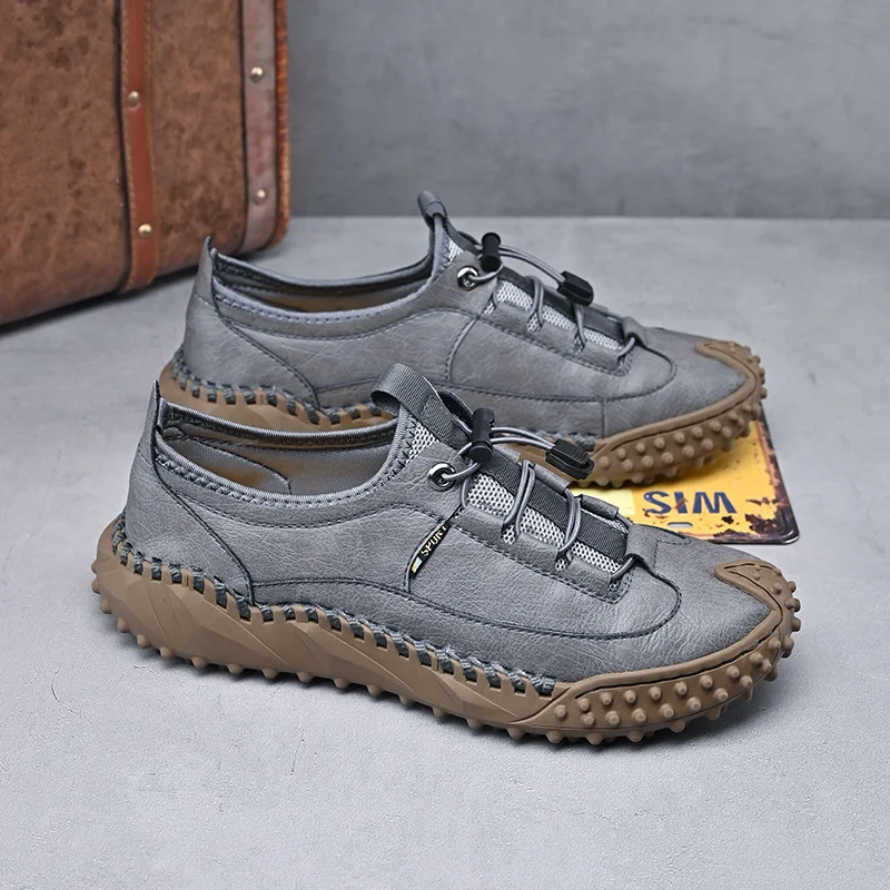 Handmade Casual mens shoes plus size 38-46 Breathable thick sole Sneakers High Quality Leather slip-on outdoor flats Moccasins
Handmade Casual mens shoes plus size 38-46 Breathable thick sole Sneakers High Quality Leather slip-on outdoor flats Moccasins