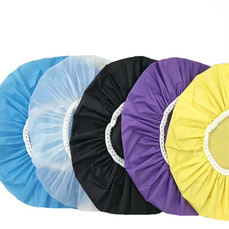 Waterproof Women Shower Cap Satin Beanie Hair Bonnet Bath Accessories Shampoo Multiple Shower Caps Bathroom Set Dust-proof M3
Waterproof Women Shower Cap Satin Beanie Hair Bonnet Bath Accessories Shampoo Multiple Shower Caps Bathroom Set Dust-proof M3