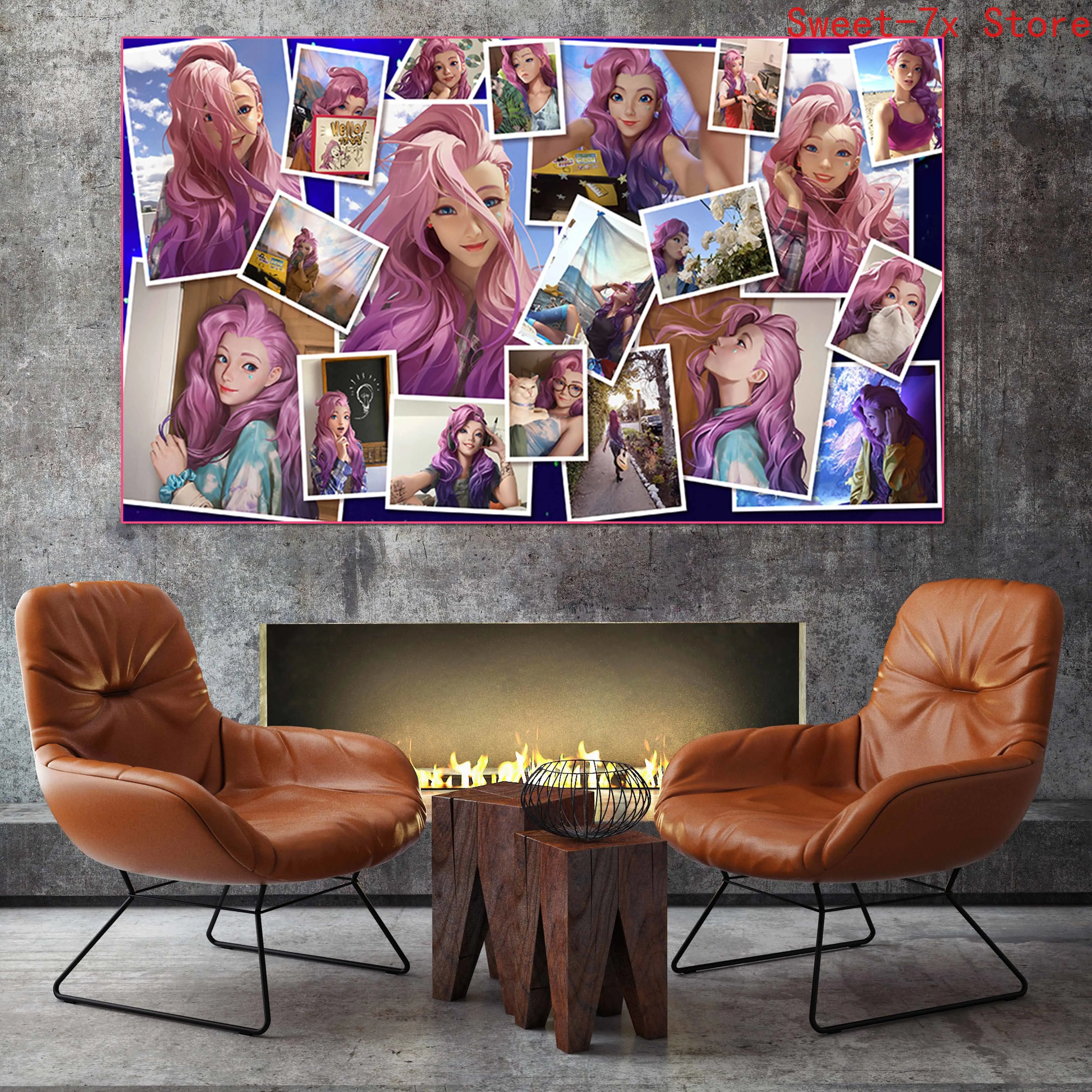League of Legends Poster Anime Game Canvas Painting Art Nordic Posters and Prints Wall Pictures for Living Room Decor Frameless
League of Legends Poster Anime Game Canvas Painting Art Nordic Posters and Prints Wall Pictures for Living Room Decor Frameless