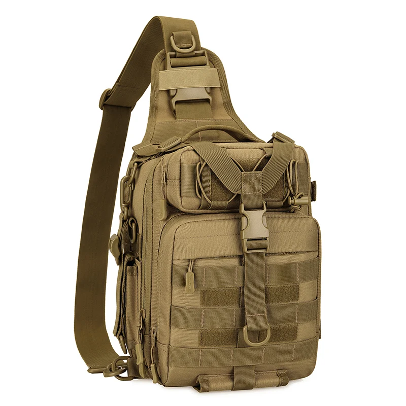 X224 Shoulder Bag Fishing Backpack Outdoor Chest Bag Multifunctional Tactical Rain Protectio Gear Back Rod Leisure Bag
X224 Shoulder Bag Fishing Backpack Outdoor Chest Bag Multifunctional Tactical Rain Protectio Gear Back Rod Leisure Bag