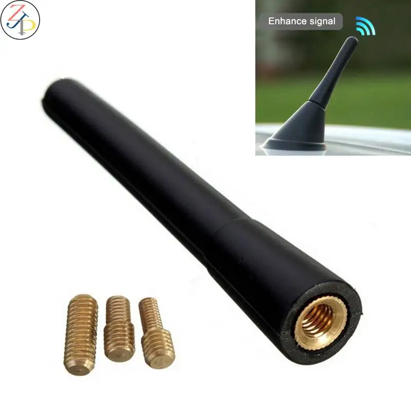 10cm Universal Car Radio Aerial Flexible Rubber Roof Short Rod Antenna Thread Adapter M4 M5 M6 Radio FM/AM Input Signal Enhance
10cm Universal Car Radio Aerial Flexible Rubber Roof Short Rod Antenna Thread Adapter M4 M5 M6 Radio FM/AM Input Signal Enhance