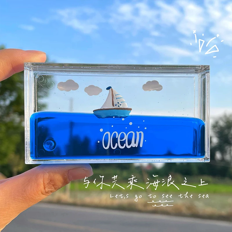 2022 Ins Cruise Fluid Liquid Hourglass Living Room Ornaments Creative Ship Sea Office Table Decoration Home Decor Toy Gifts Boy 
2022 Ins Cruise Fluid Liquid Hourglass Living Room Ornaments Creative Ship Sea Office Table Decoration Home Decor Toy Gifts Boy