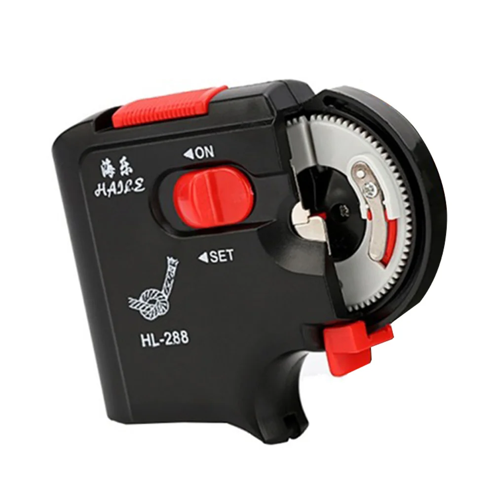 Electric Quick Tie No Knot Convenient Hook Tying Machine ABS Practical Portable Lightweight Automatic Fishing Supplies 
Electric Quick Tie No Knot Convenient Hook Tying Machine ABS Practical Portable Lightweight Automatic Fishing Supplies