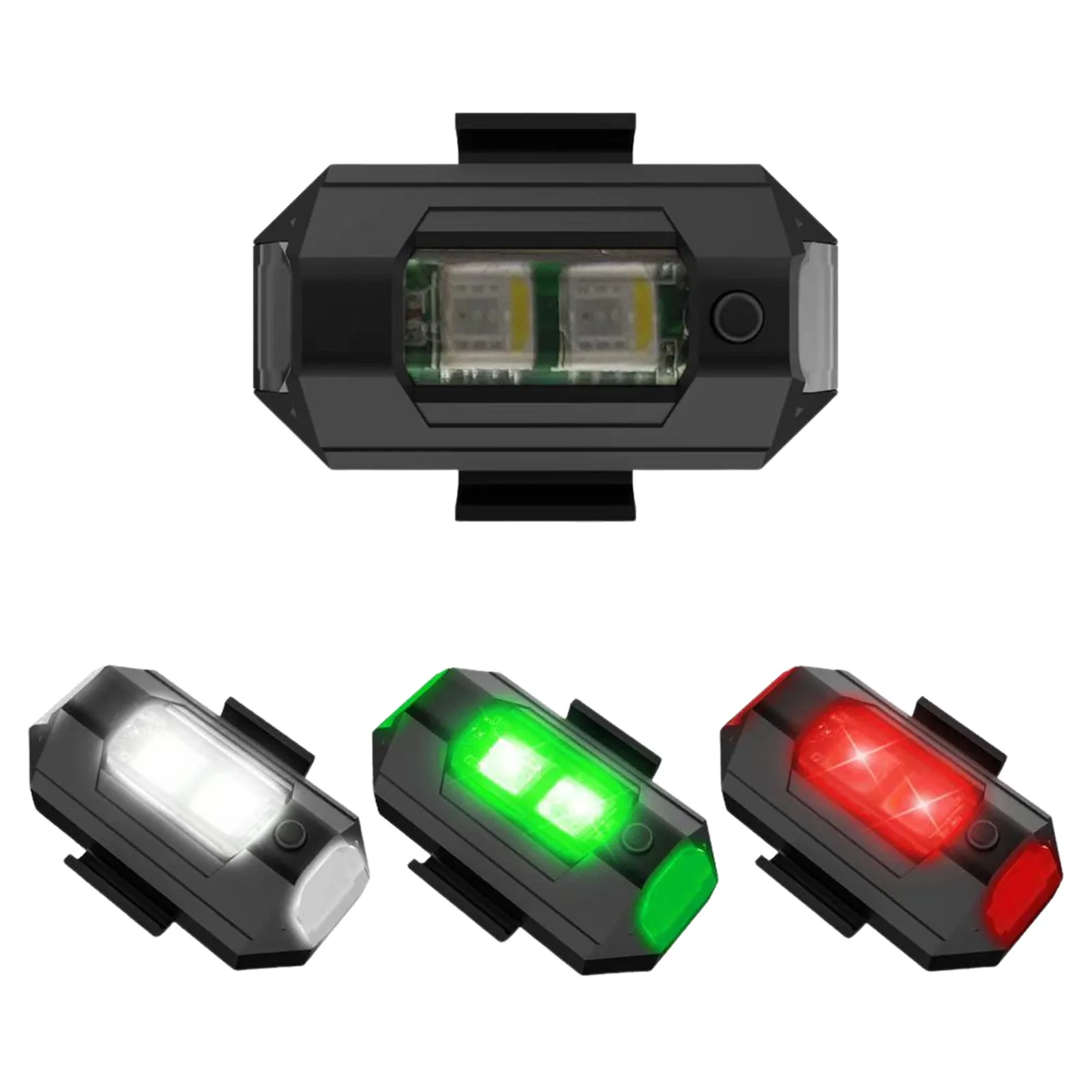 Drone Strobe Lights Anti-Collision Lighting For Night Safety Rechargeable RGB LED Night Flight Signal Flashing Light For Drone
Drone Strobe Lights Anti-Collision Lighting For Night Safety Rechargeable RGB LED Night Flight Signal Flashing Light For Drone