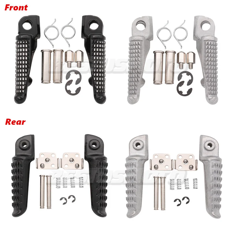 Motorcycle Front Rear Footrests Foot Pegs For Kawasaki Ninja 250 Z750 Z800 Z1000 SX ER6F ER6N ZX-6R 636 ZX-9R ZX-10R ZX-12R
Motorcycle Front Rear Footrests Foot Pegs For Kawasaki Ninja 250 Z750 Z800 Z1000 SX ER6F ER6N ZX-6R 636 ZX-9R ZX-10R ZX-12R