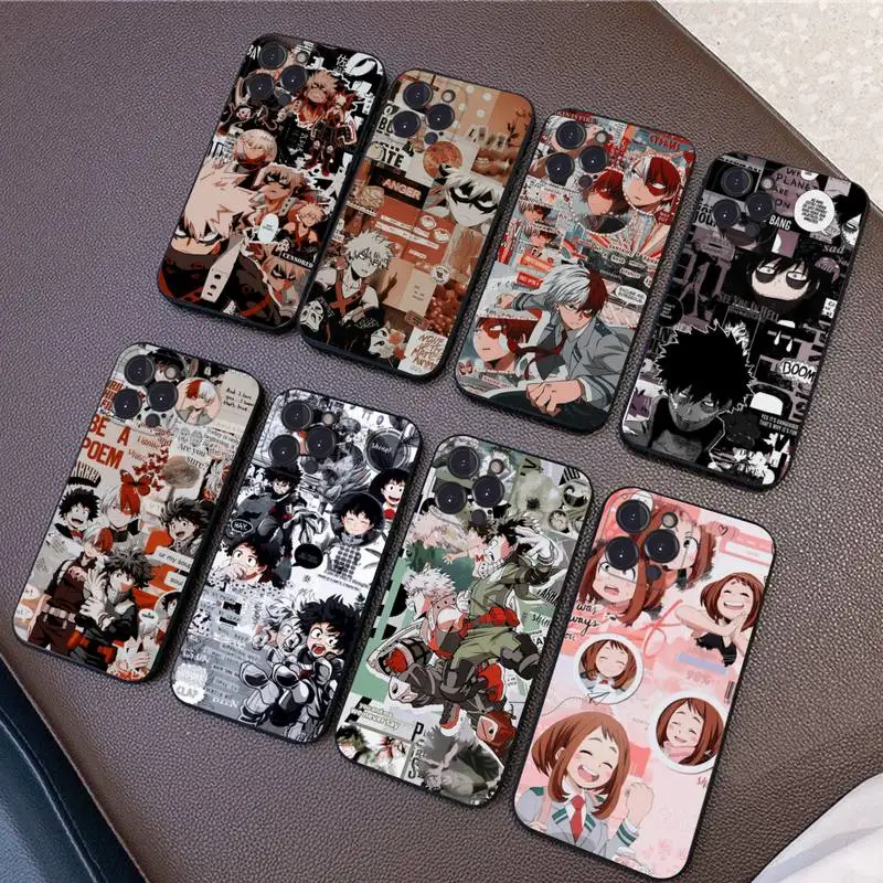 My Hero Academia Manga Phone Case Silicone Soft for iphone 14 13 12 11 Pro Mini XS MAX 8 7 6 Plus X XS XR Cover 
My Hero Academia Manga Phone Case Silicone Soft for iphone 14 13 12 11 Pro Mini XS MAX 8 7 6 Plus X XS XR Cover