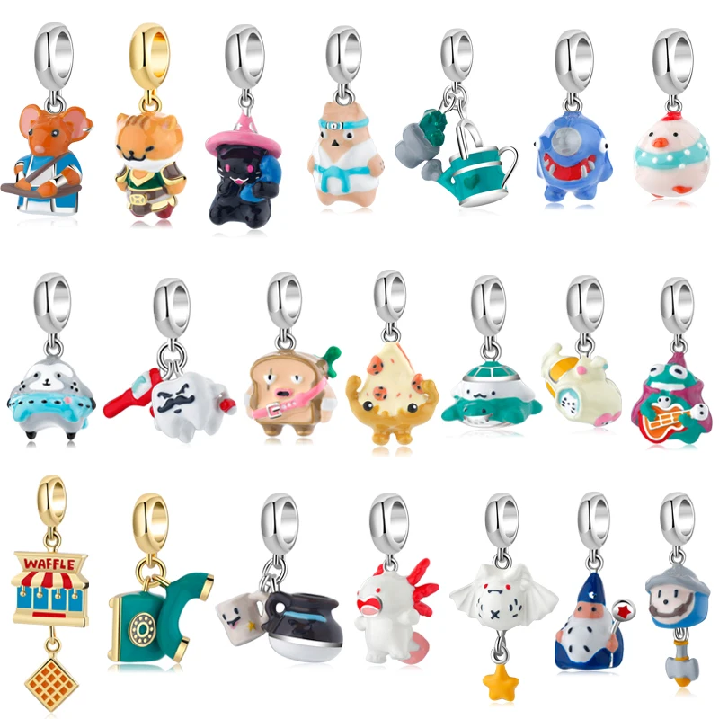 Animal City and Elf Kingdom 925 Silver Enamel Beads Pendants Fit Original Design Charms Bracelet Bangle for Women Jewelry Making
Animal City and Elf Kingdom 925 Silver Enamel Beads Pendants Fit Original Design Charms Bracelet Bangle for Women Jewelry Making