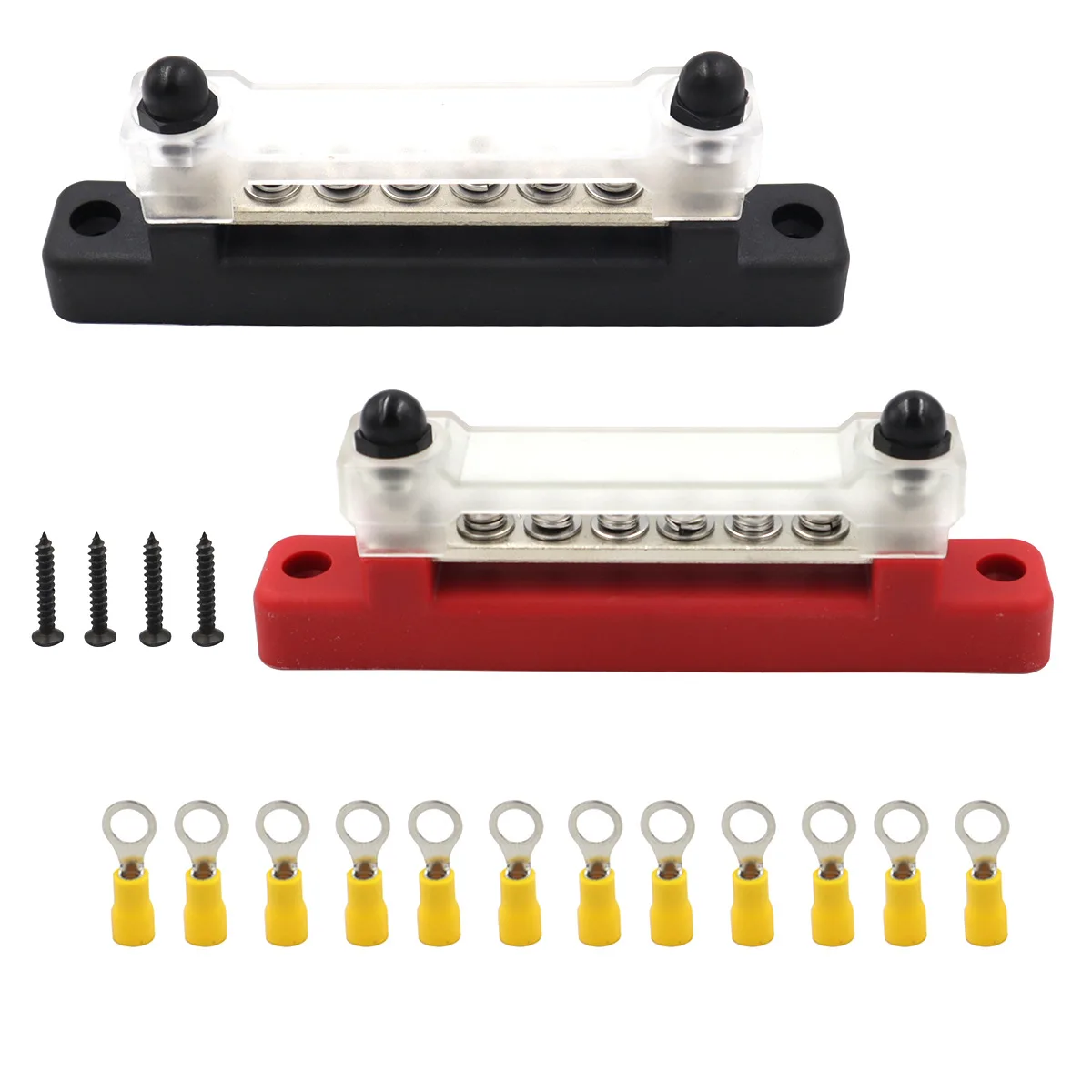 6 Клеммная колодка, шина 1/4 дюйма, M6 Stud 150A, блок распределения электропитания, автобусная балка для грузовика, лодки, кемпера, фургона
6 Клеммная колодка, шина 1/4 дюйма, M6 Stud 150A, блок распределения электропитания, автобусная балка для грузовика, лодки, кемпера, фургона