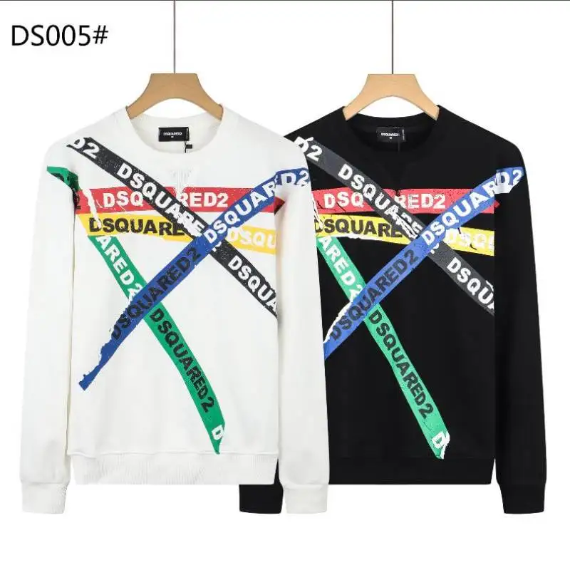 Personality DSQUARED2 men's novel printing long-sleeved T-shirt spring and autumn new DS005
Personality DSQUARED2 men's novel printing long-sleeved T-shirt spring and autumn new DS005