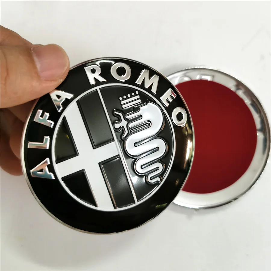 2pcs 74mm Car styling Specials Color for ALFA ROMEO red cross Logo emblem Badge stickers for Giulietta Spider Mito 147 156 159
2pcs 74mm Car styling Specials Color for ALFA ROMEO red cross Logo emblem Badge stickers for Giulietta Spider Mito 147 156 159