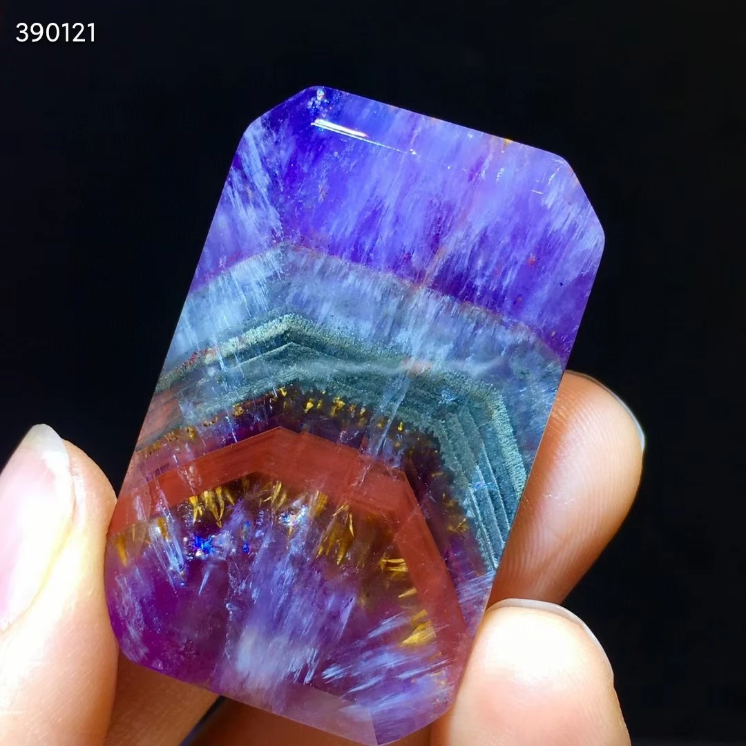 Natural Auralite 23 Cacoxenite Purple Red Pendant 42/26mm Rectangle Gold Rutilated Quartz Women Men Necklace AAAAA
Natural Auralite 23 Cacoxenite Purple Red Pendant 42/26mm Rectangle Gold Rutilated Quartz Women Men Necklace AAAAA