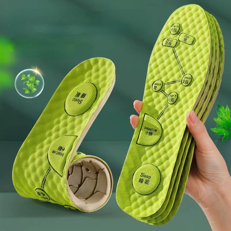 Massage anti-sweat Insoles Men Women Soft Breathable Sport Cushioning Inserts Sweat-Absorbing Deodorant Insoles Boost Shoe Pads
Massage anti-sweat Insoles Men Women Soft Breathable Sport Cushioning Inserts Sweat-Absorbing Deodorant Insoles Boost Shoe Pads
