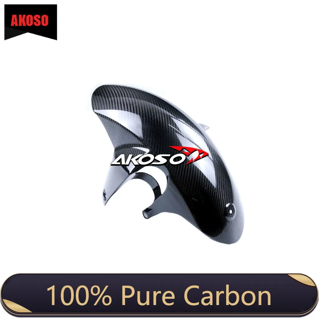 

100% 3K Full Real Carbon Fiber Motorcycle Parts FRONT FENDER HUGGER MUDGUARD Fairing Kit For Suzuki GSX-R1000 GSXR1000 2017+